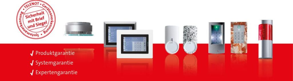 Telenot, Sicherheit mit Brief und Siegel